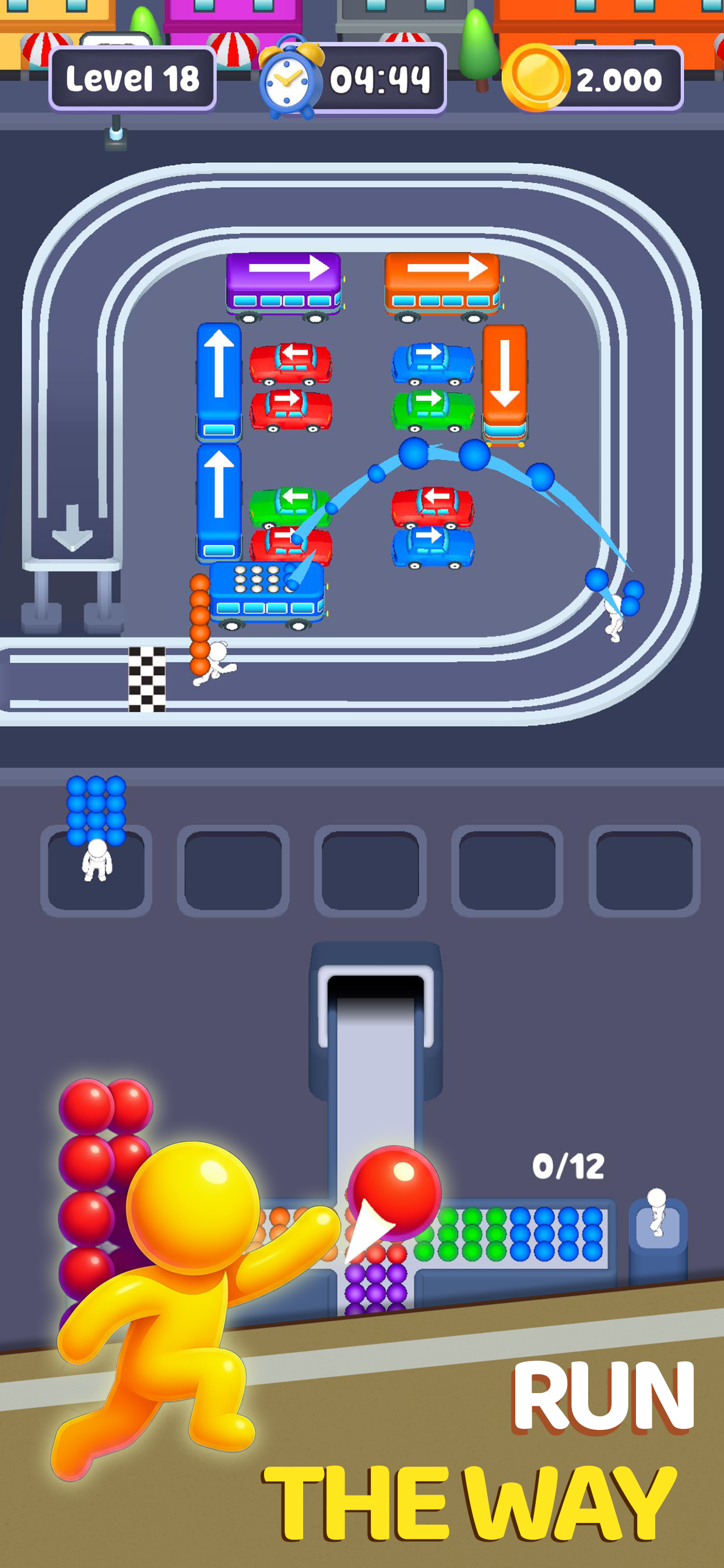 Color matching and car-clearing flow