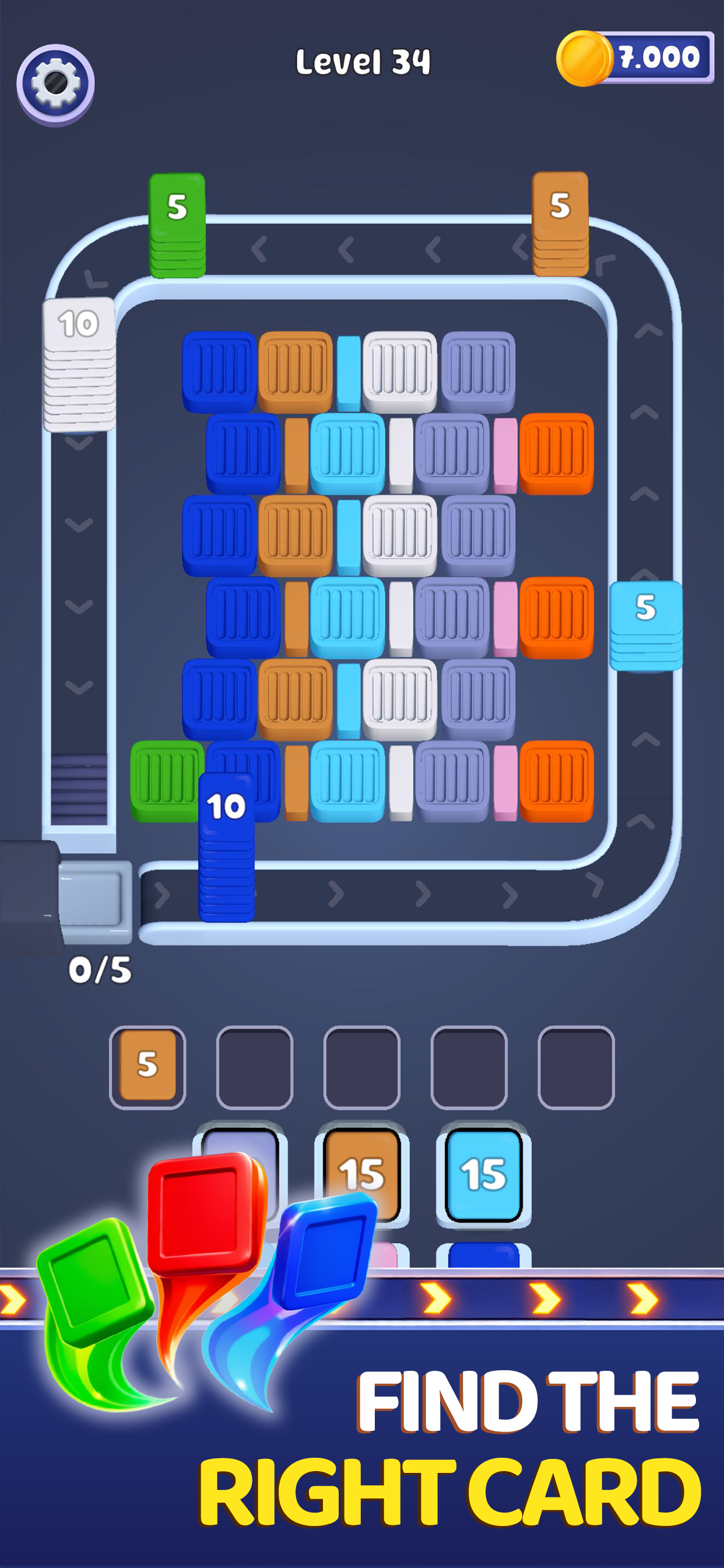 Main board layout and card routing