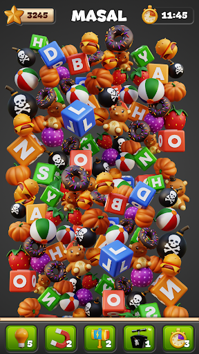 Main word-building gameplay